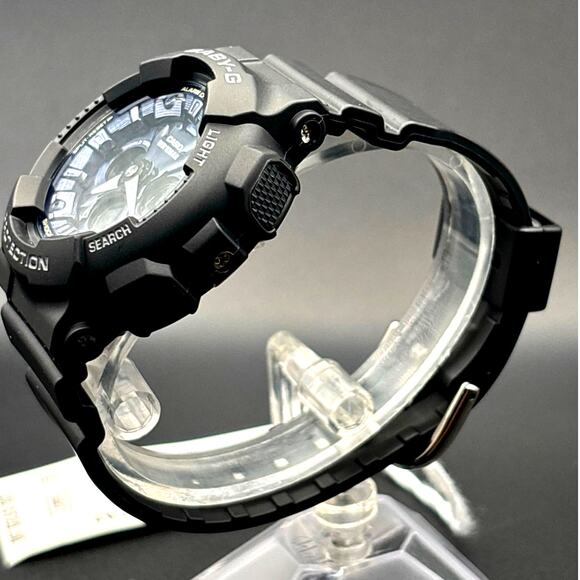 Casio Baby-G BA130-1A2 Metallic Blue Black Analog Digital Women\'s 43MM Watch NIB